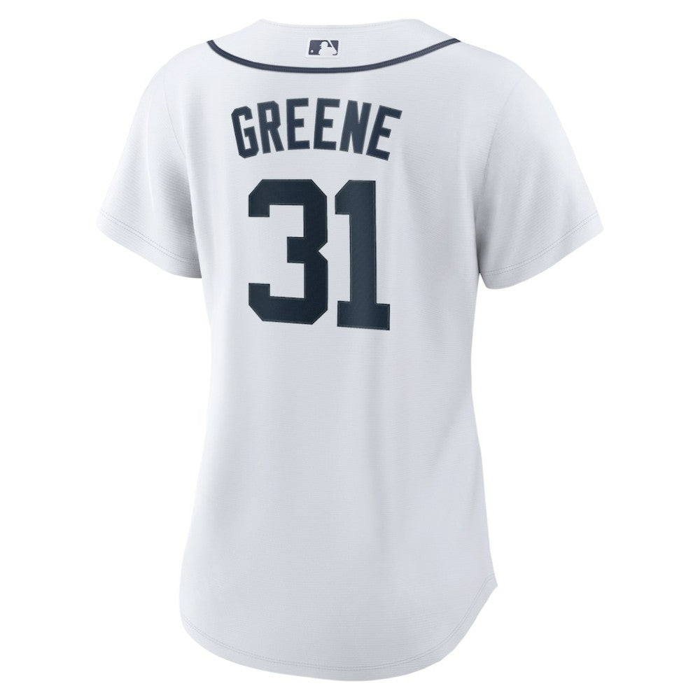 Riley Greene Detroit Tigers Women's Home Replica Player Jersey - White | Nike