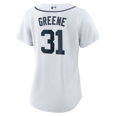 Riley Greene Detroit Tigers Women's Home Replica Player Jersey - White | Nike