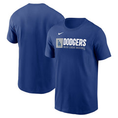 Los Angeles Dodgers Team Block T-Shirt - Royal | Nike