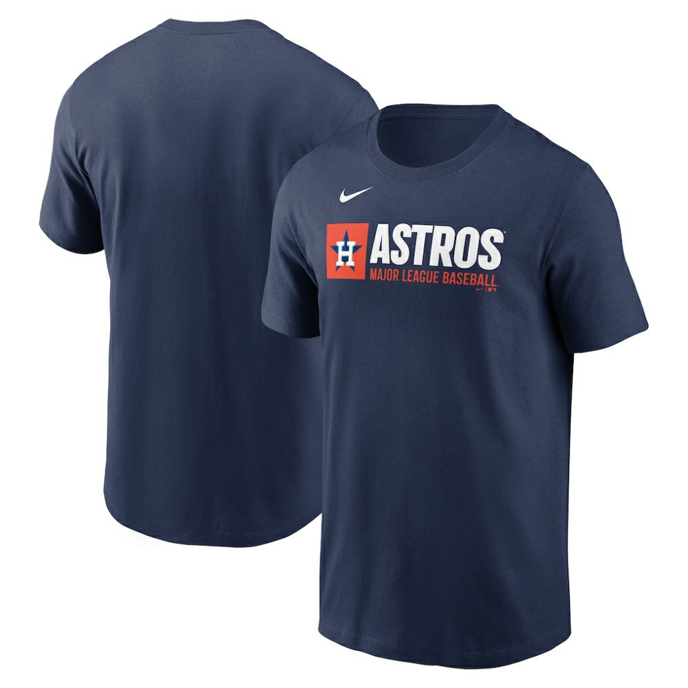 Houston Astros Team Block T-Shirt - Navy | Nike