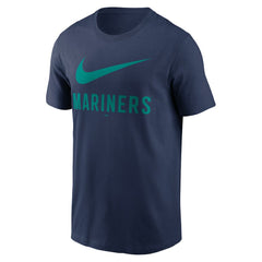 Seattle Mariners Swoosh T-Shirt - Navy | Nike