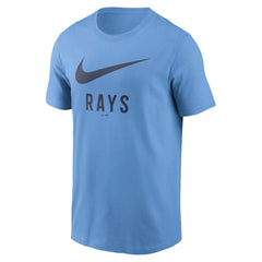 Tampa Bay Rays Swoosh T-Shirt - Light Blue | Nike