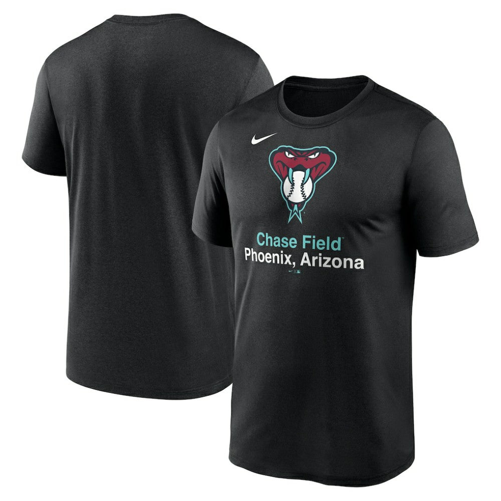 Arizona Diamondbacks Stadium Legend Performance T-Shirt - Black | Nike