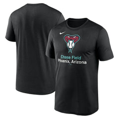 Arizona Diamondbacks Stadium Legend Performance T-Shirt - Black | Nike