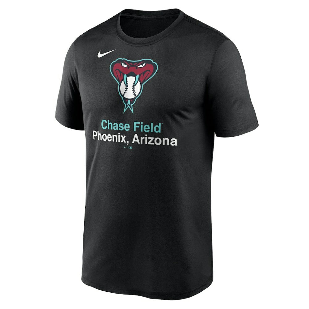 Arizona Diamondbacks Stadium Legend Performance T-Shirt - Black | Nike
