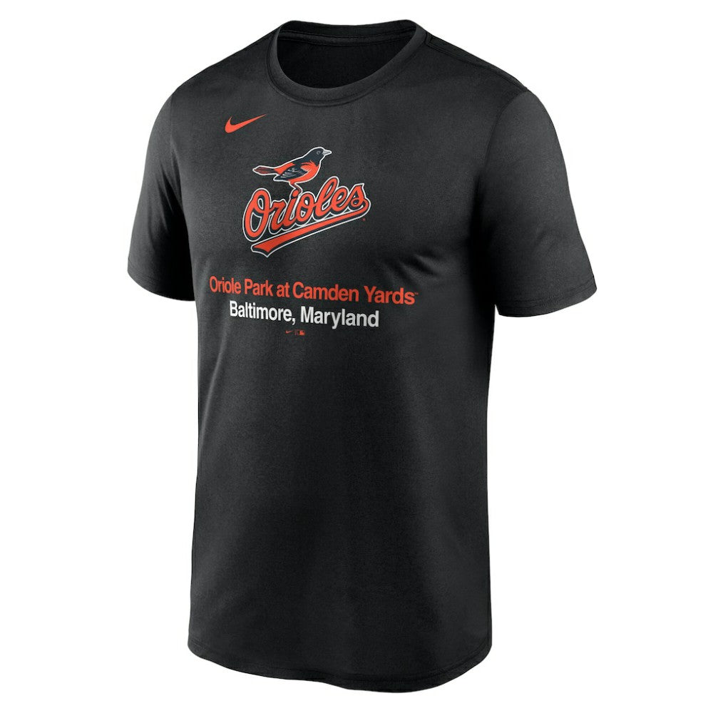Baltimore Orioles Stadium Legend Performance T-Shirt - Black | Nike