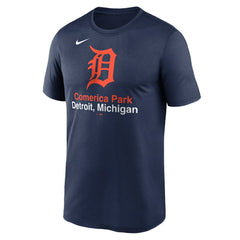 Detroit Tigers Stadium Legend Performance T-Shirt - Navy | Nike