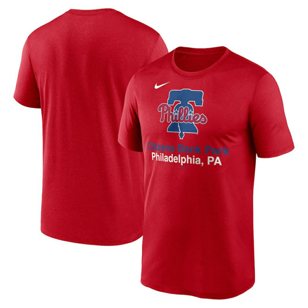 Philadelphia Phillies Stadium Legend Performance T-Shirt - Red | Nike