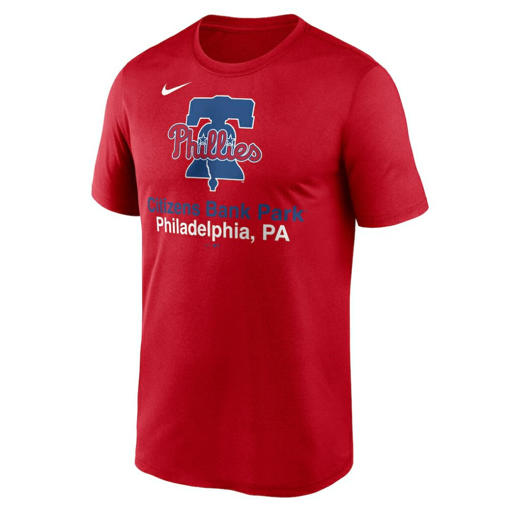 Philadelphia Phillies Stadium Legend Performance T-Shirt - Red | Nike