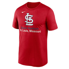 St. Louis Cardinals Stadium Legend Performance T-Shirt - Red | Nike