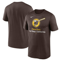 San Diego Padres Stadium Legend Performance T-Shirt - Brown | Nike
