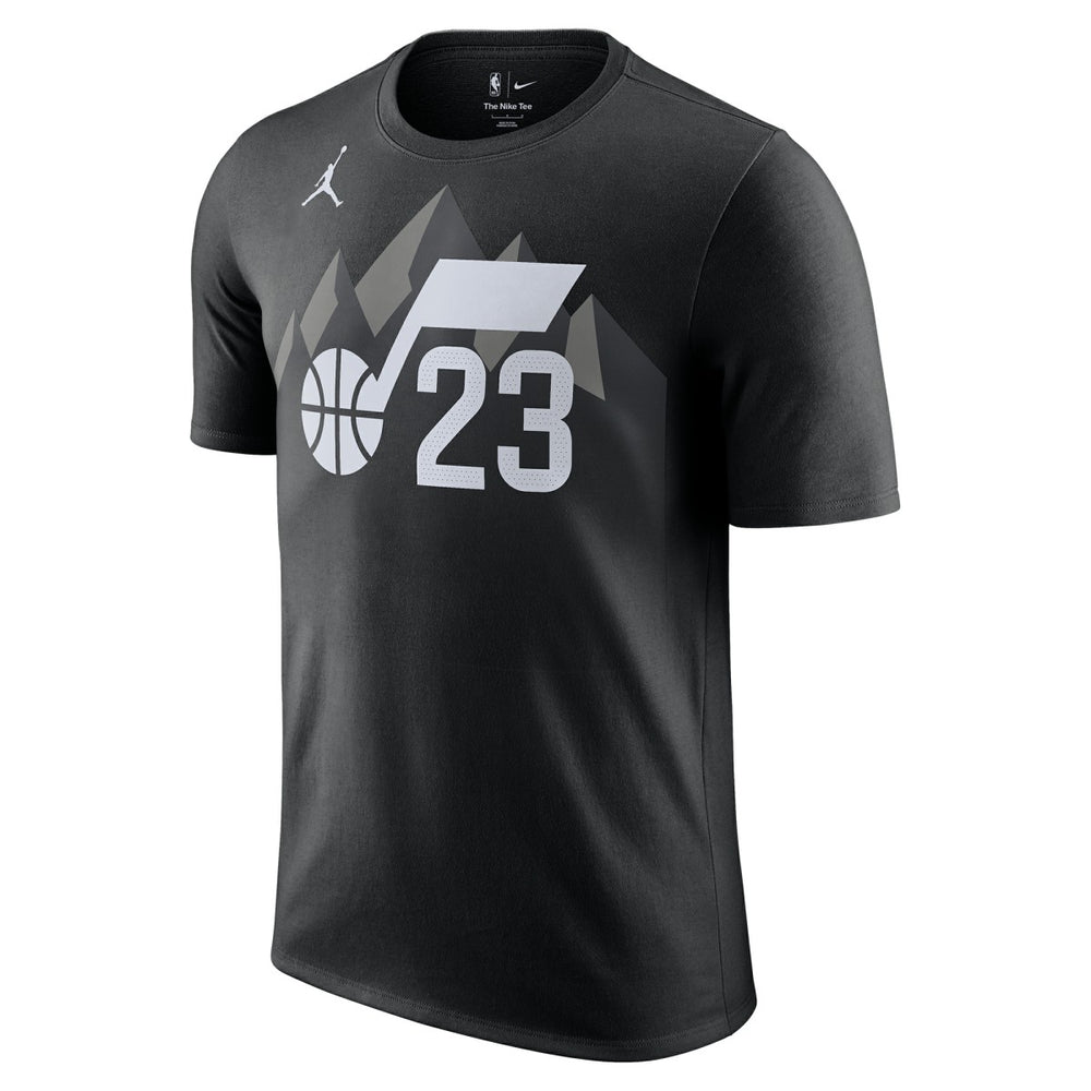 Lauri Markkanen Utah Jazz Jordan Brand Statement Edition Name & Number T-Shirt - Black shop