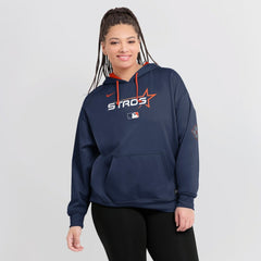 Houston Astros Women's 2025 City Connect Authentic Collection Therma-FIT Hoodie - Navy | Nike
