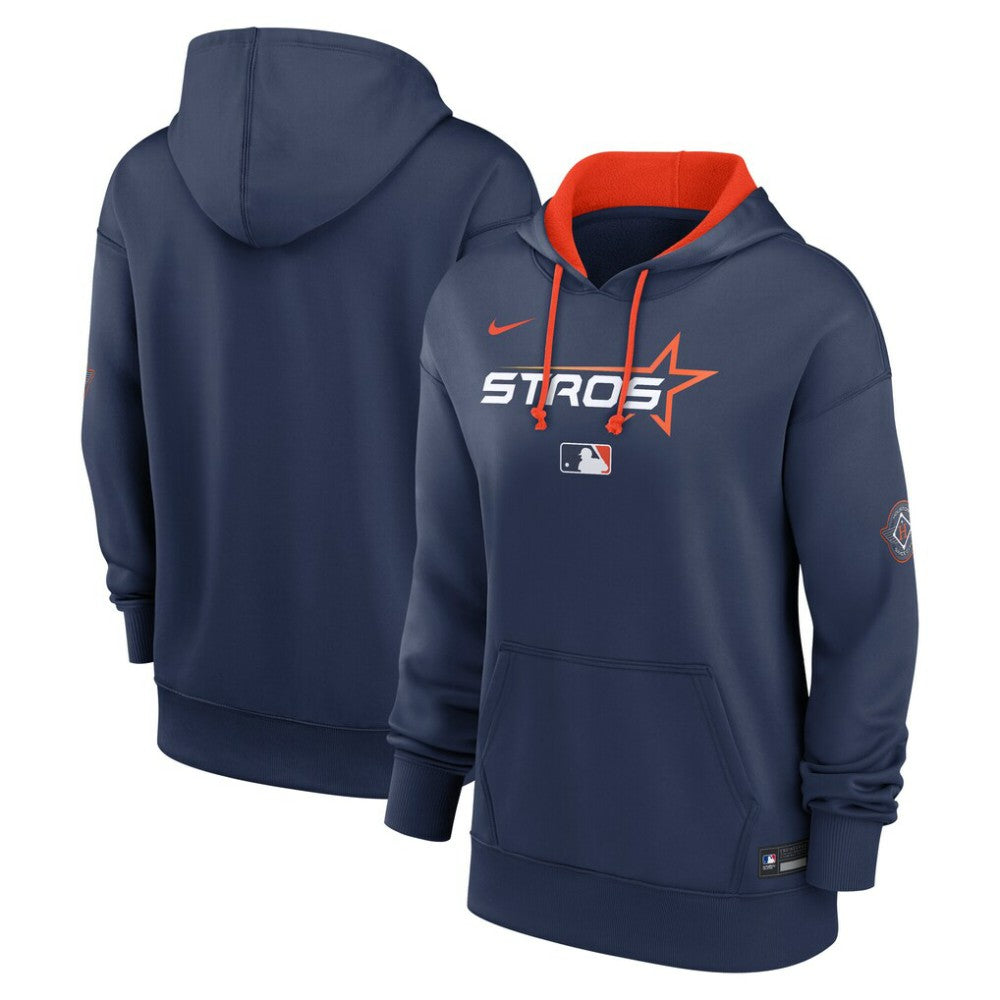 Houston Astros Women's 2025 City Connect Authentic Collection Therma-FIT Hoodie - Navy | Nike