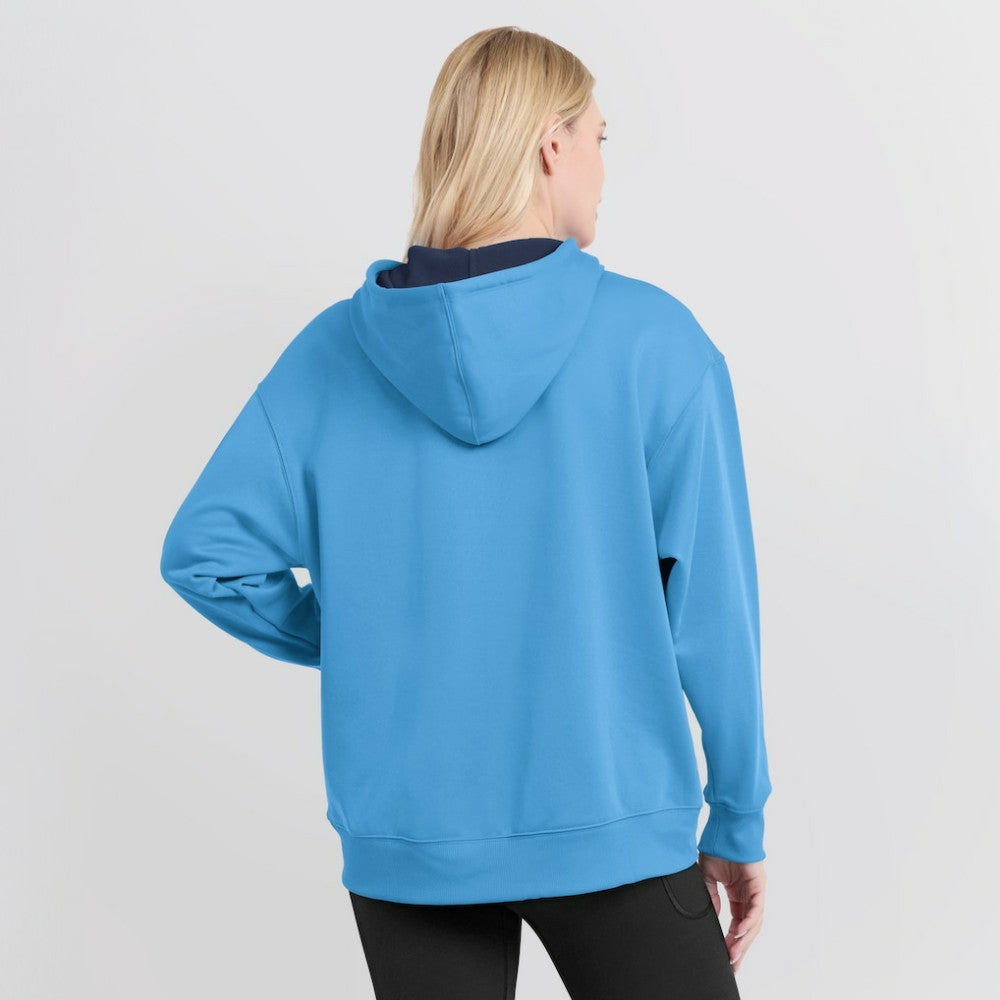 Milwaukee Brewers Women's City Connect Authentic Collection Therma-FIT Hoodie - Powder Blue | Nike