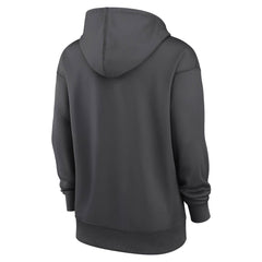 New York Mets Women's City Connect Authentic Collection Therma-FIT Hoodie - Anthracite | Nike