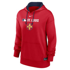 St. Louis Cardinals Women's City Connect Authentic Collection Therma-FIT Hoodie - Red | Nike