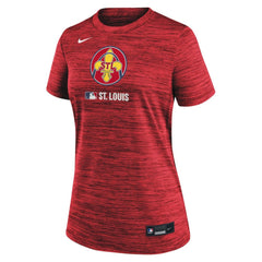 St. Louis Cardinals Women's Authentic Collection City Connect Velocity Dri-FIT T-Shirt - Red | Nike