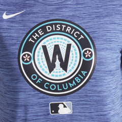 Washington Nationals Women's 2025 City Connect Authentic Collection Velocity Dri-FIT T-Shirt - Gray | Nike