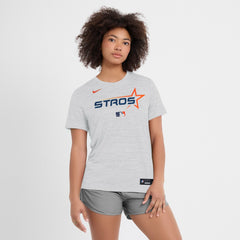 Houston Astros Women's 2025 City Connect Authentic Collection Velocity Dri-FIT T-Shirt - White | Nike