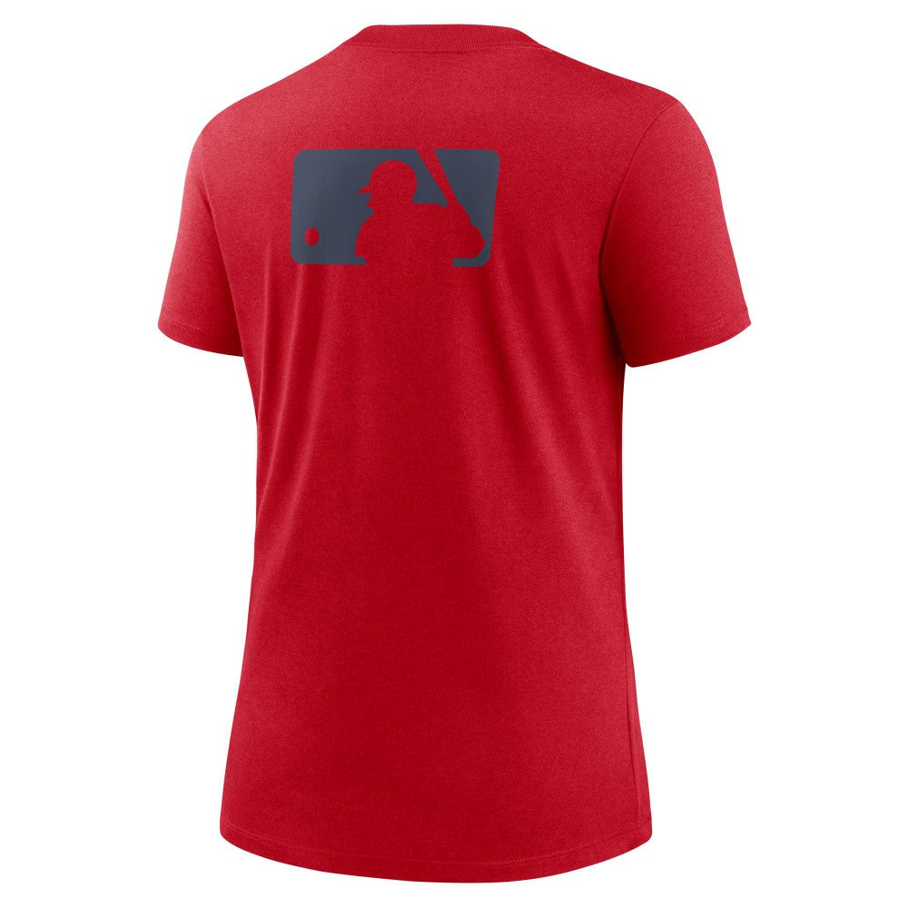 Los Angeles Angels Women's Authentic Collection Early Work Tri-Blend T-Shirt - Red | Nike