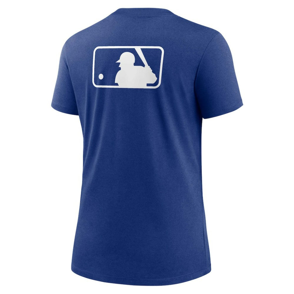 Chicago Cubs Women's Authentic Collection Early Work Tri-Blend T-Shirt - Royal | Nike