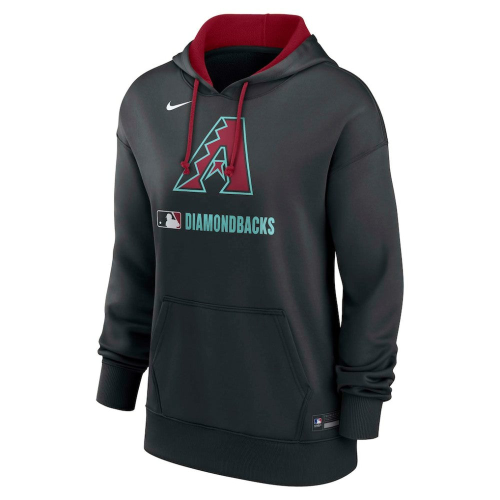Arizona Diamondbacks Women's Authentic Collection Therma-FIT Hoodie - Black | Nike