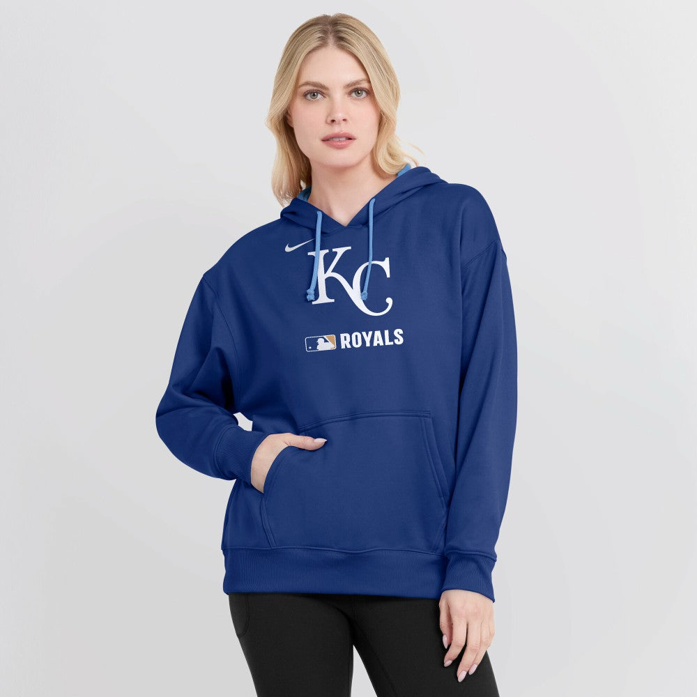 Kansas City Royals Women's Authentic Collection Therma-FIT Hoodie - Royal | Nike