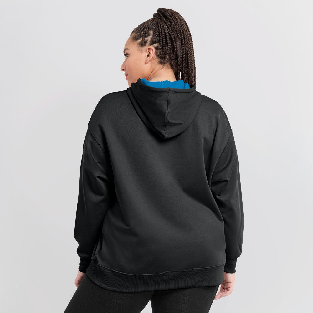 Miami Marlins Women's Authentic Collection Therma-FIT Hoodie - Black | Nike