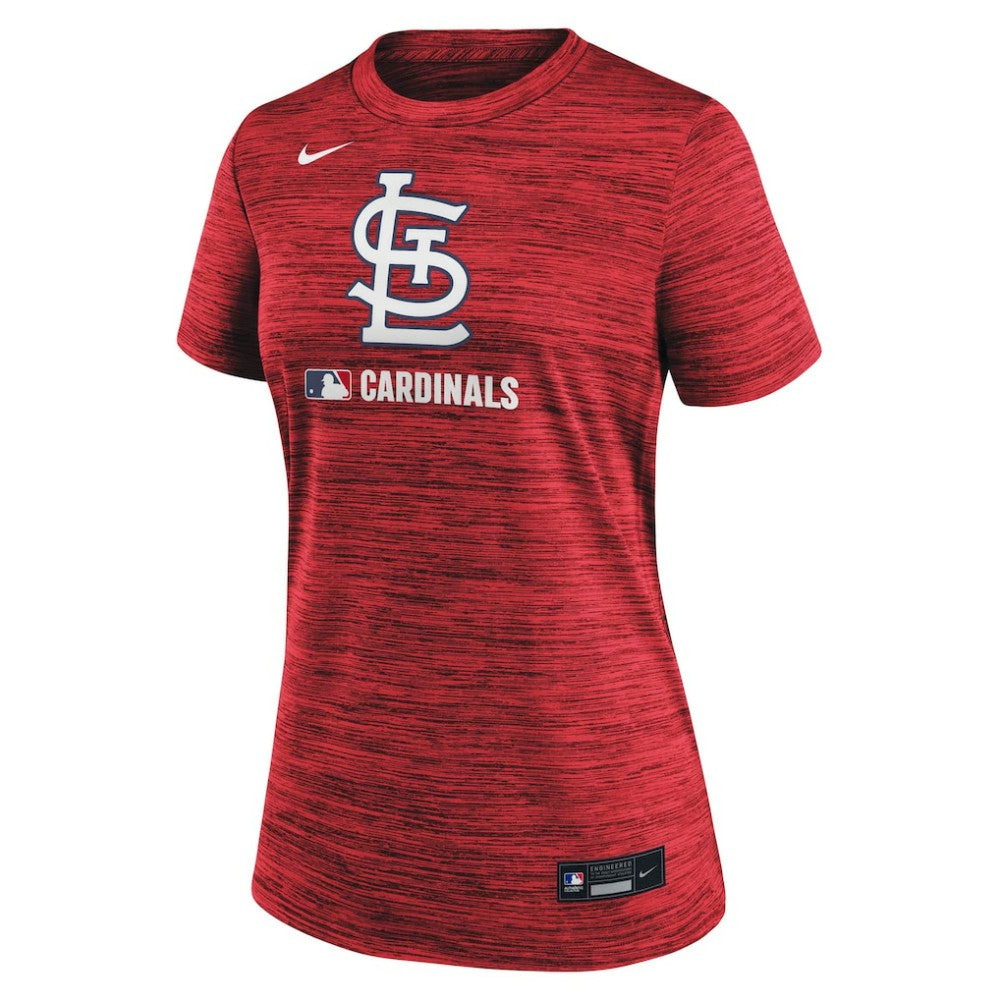 St. Louis Cardinals Women's Authentic Collection Velocity Dri-FIT T-Shirt - Red | Nike