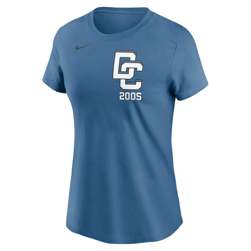 Washington Nationals Women's 2025 City Connect Wordmark T-Shirt - Blue | Nike