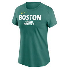 Boston Red Sox Women's 2025 City Connect Wordmark T-Shirt - Green | Nike