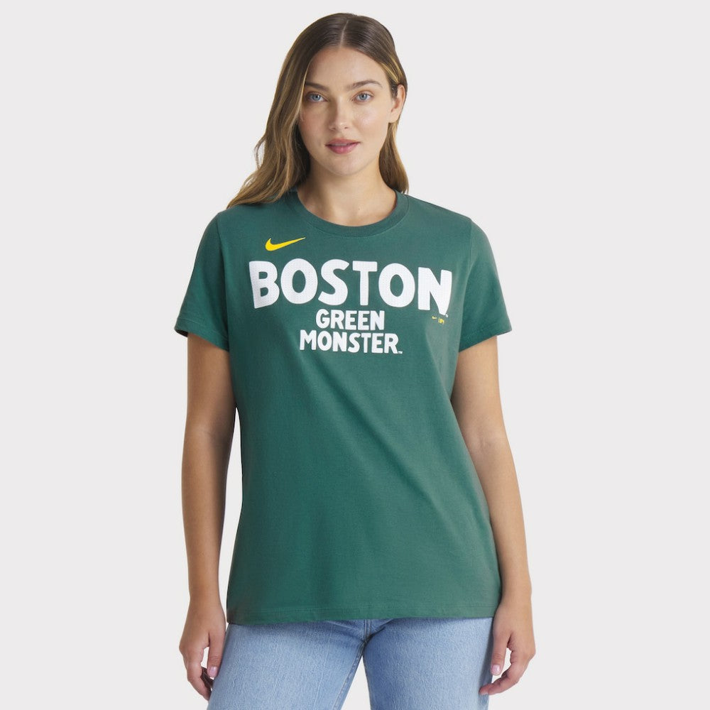 Boston Red Sox Women's 2025 City Connect Wordmark T-Shirt - Green | Nike
