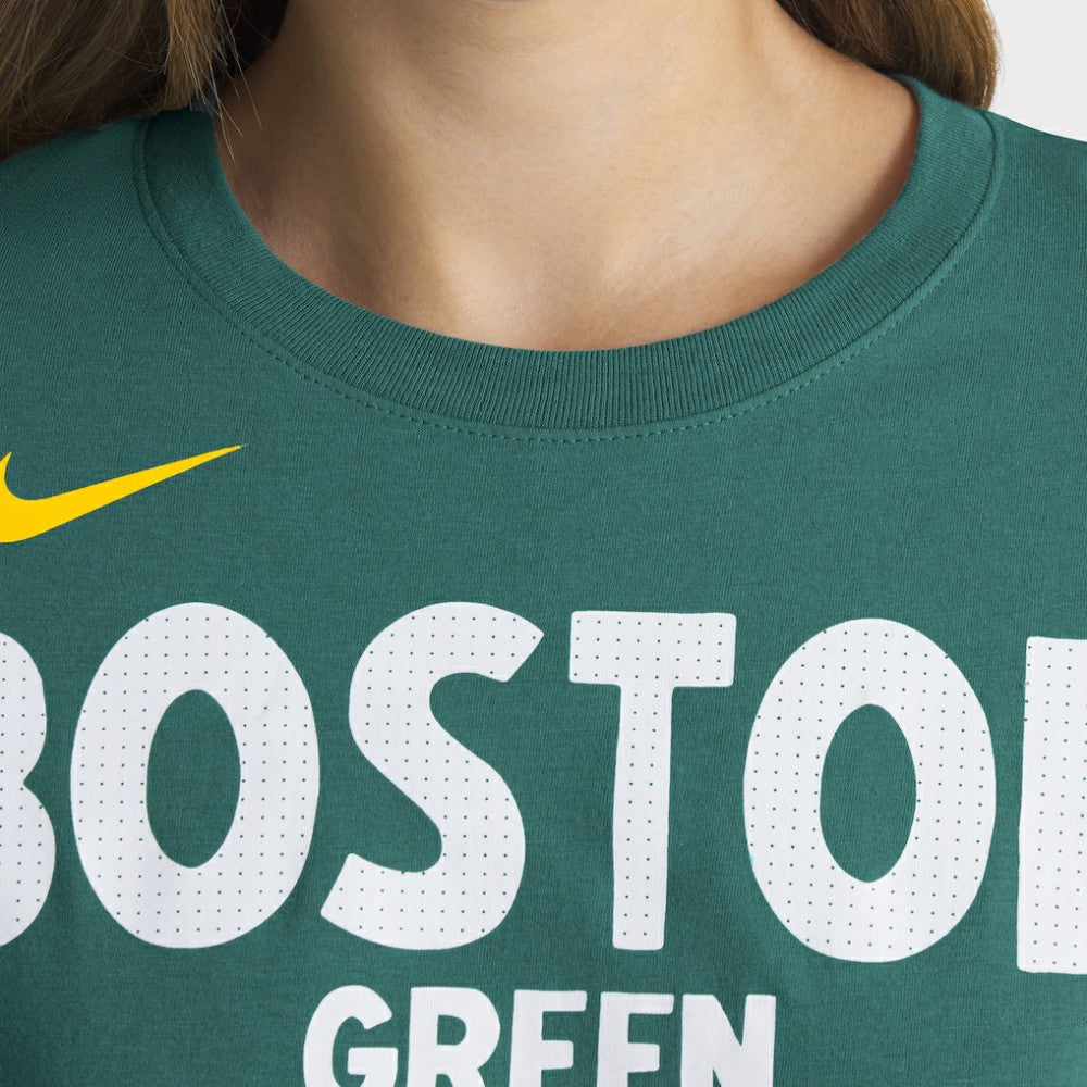Boston Red Sox Women's 2025 City Connect Wordmark T-Shirt - Green | Nike