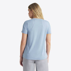 Washington Nationals Women's 2025 City Connect Flowy Fashion Tri-Blend Dri-FIT T-Shirt - Blue | Nike