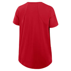Chicago White Sox Women's 2025 City Connect Flowy Fashion Tri-Blend Dri-FIT T-Shirt - Red | Nike