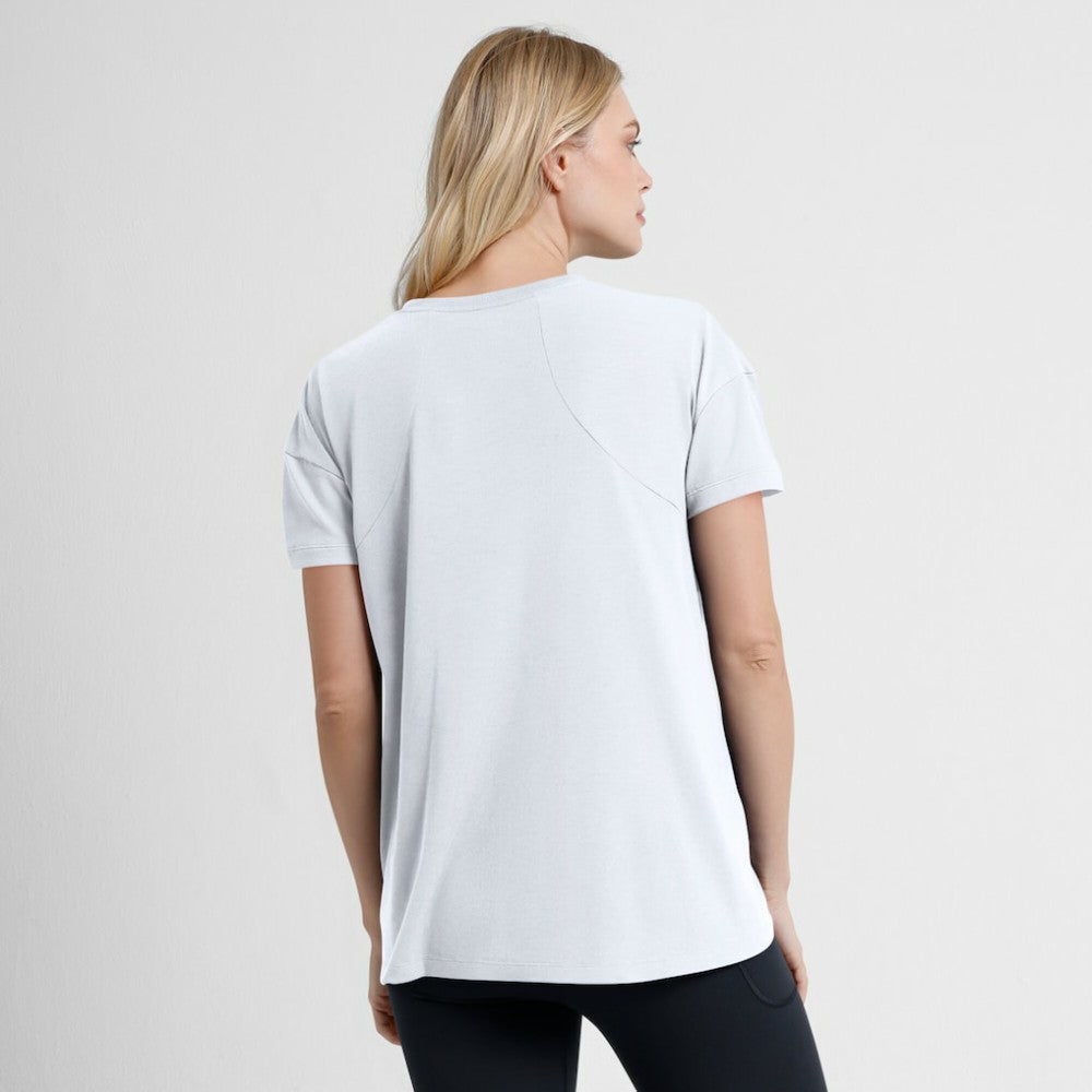 Colorado Rockies Women's 2025 City Connect Flowy Fashion Tri-Blend Dri-FIT T-Shirt - White | Nike
