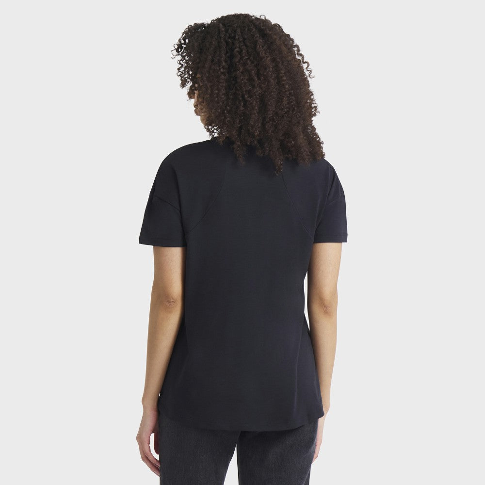 Miami Marlins Women's 2025 City Connect Flowy Fashion Tri-Blend Dri-FIT T-Shirt - Black | Nike