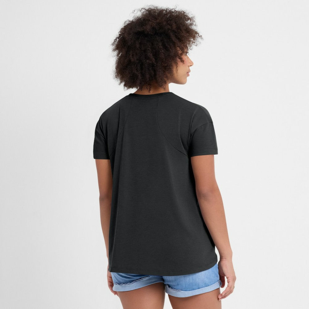 San Francisco Giants Women's 2025 City Connect Flowy Fashion Tri-Blend Dri-FIT T-Shirt - Black | Nike