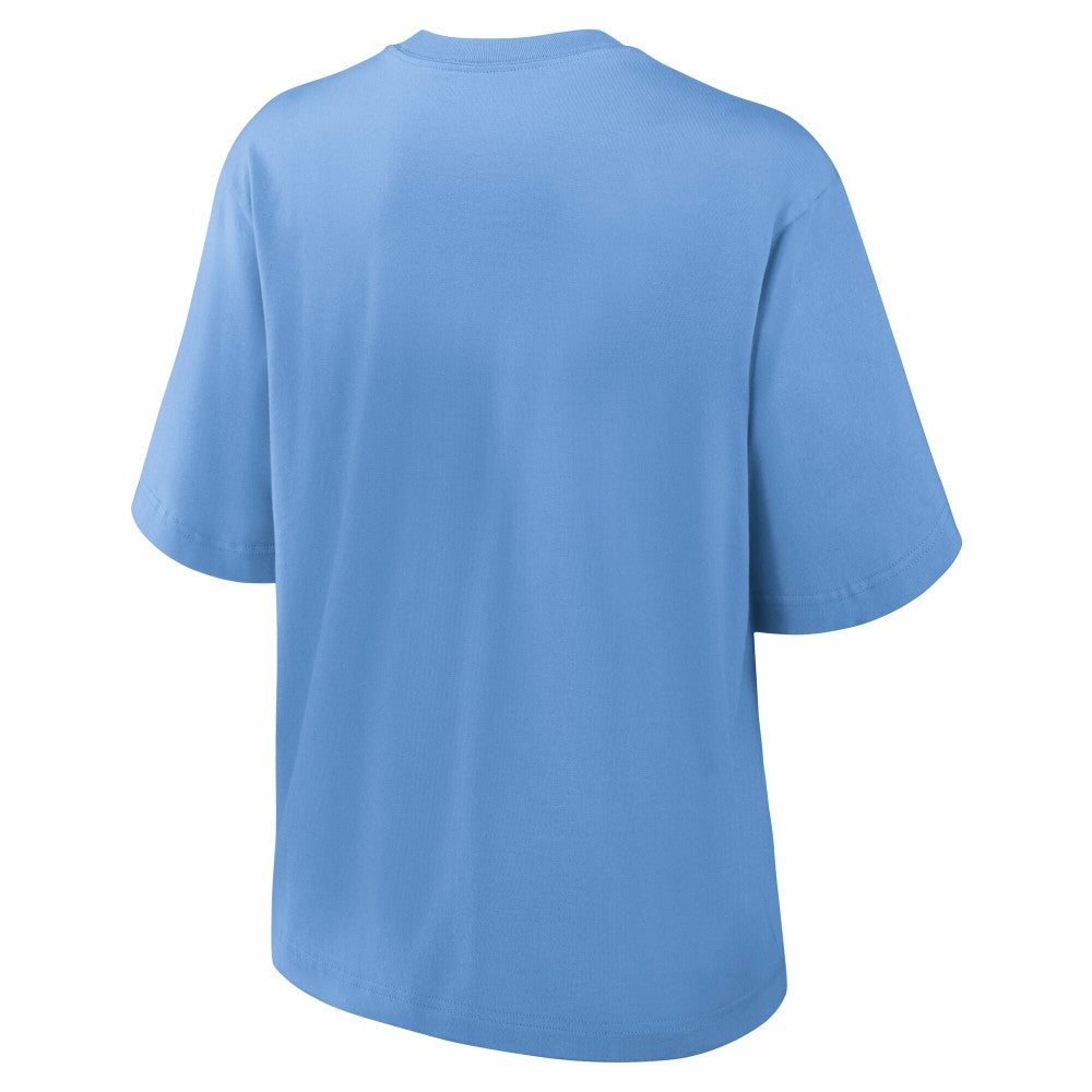 Milwaukee Brewers Women's City Connect Logo Boxy T-Shirt - Light Blue | Nike