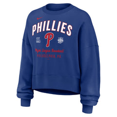 Philadelphia Phillies Women's Oversized High Hip Pullover Sweatshirt - Royal | Nike