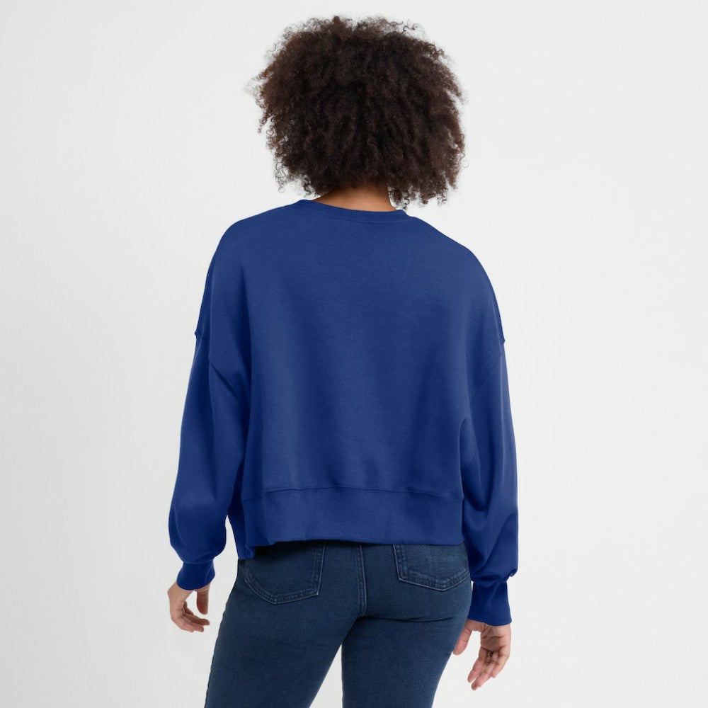 Philadelphia Phillies Women's Oversized High Hip Pullover Sweatshirt - Royal | Nike