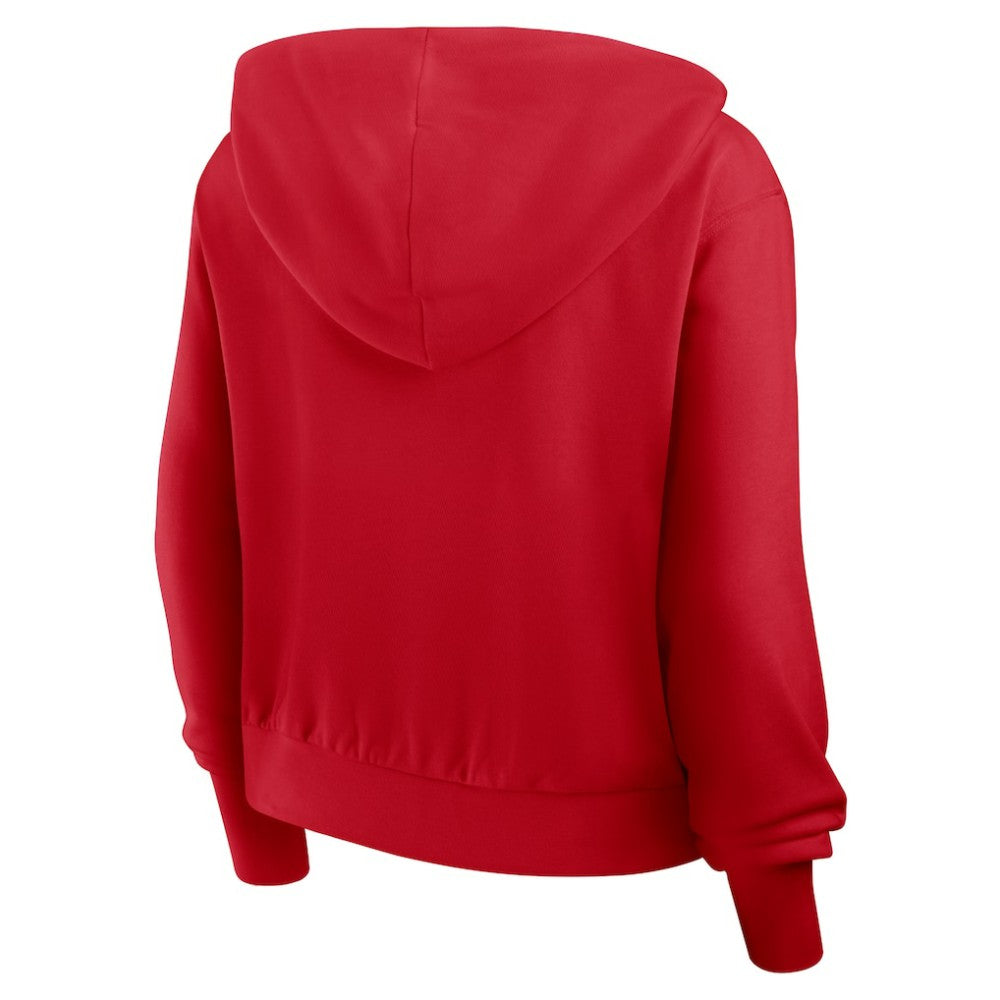 Philadelphia Phillies Women's Cropped Chill Full-Zip Hoodie - Red | Nike