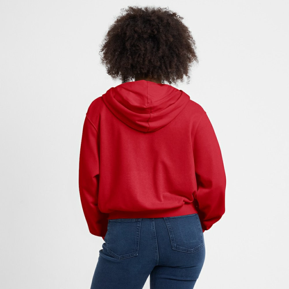 Philadelphia Phillies Women's Cropped Chill Full-Zip Hoodie - Red | Nike