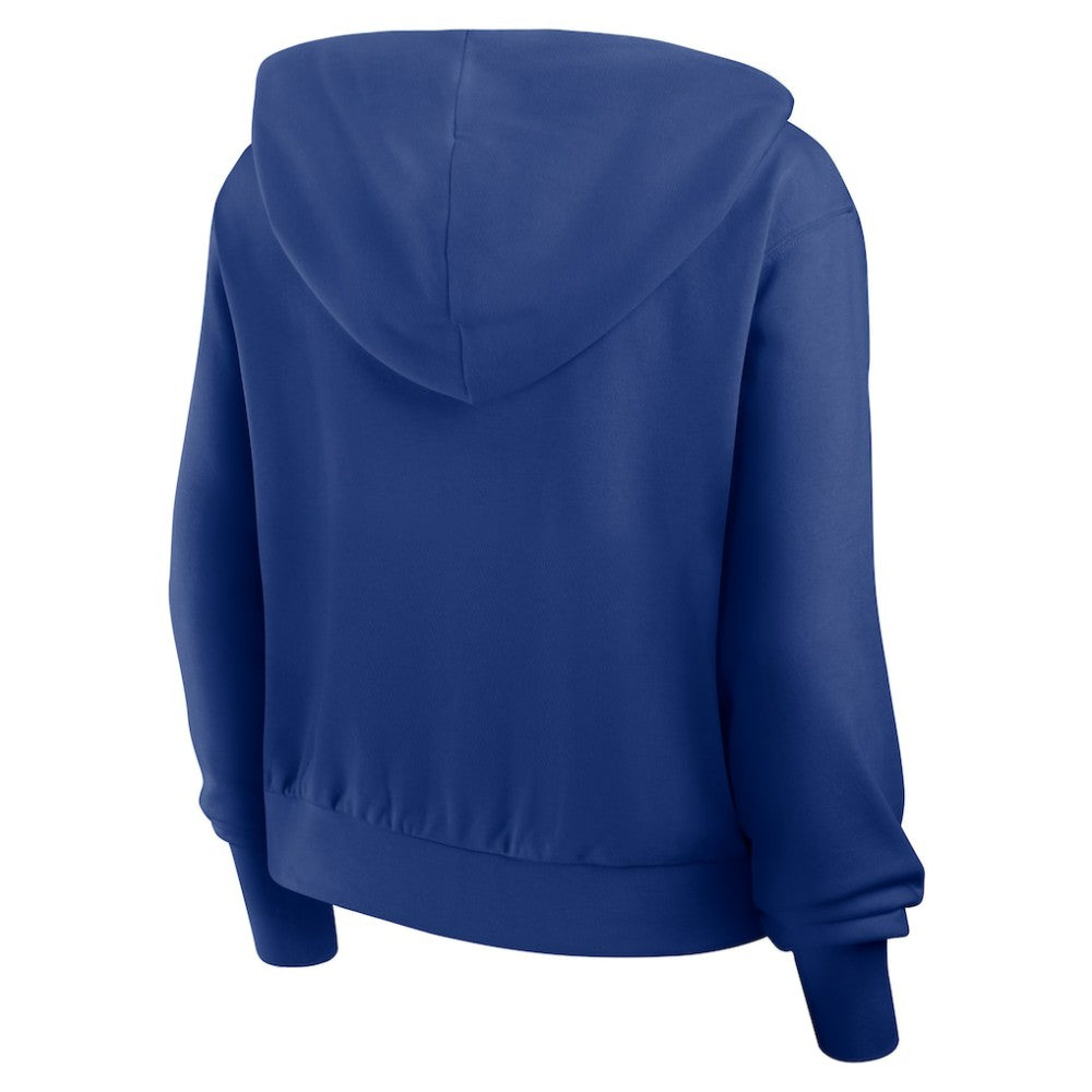 Chicago Cubs Women's Cropped Chill Full-Zip Hoodie - Royal | Nike
