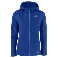 New York Mets Cutter & Buck Women's Evoke Eco Softshell Recycled Full-Zip Jacket - Royal