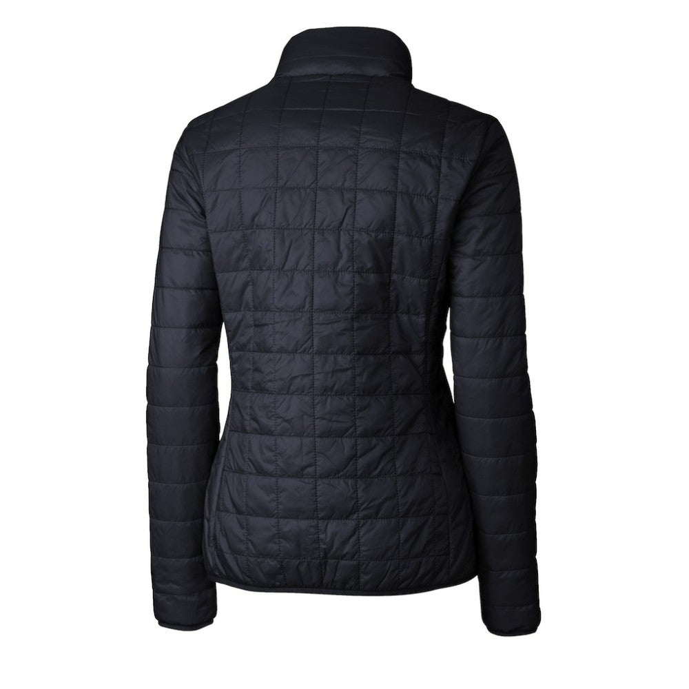 Los Angeles Dodgers Cutter & Buck Women's Rainier PrimaLoft Eco Insulated Full-Zip Puffer Jacket - Navy