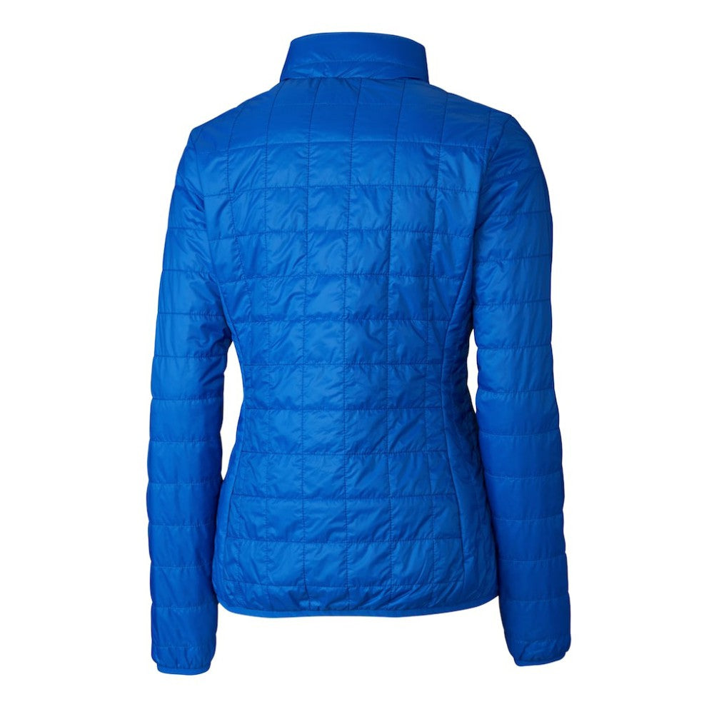 Los Angeles Dodgers Cutter & Buck Women's Rainier PrimaLoft Eco Insulated Full-Zip Puffer Jacket - Royal