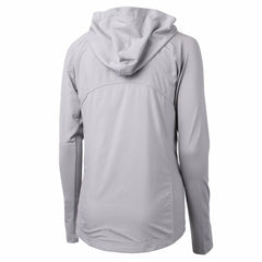 Detroit Tigers Cutter & Buck Women's  Adapt Eco Knit Hybrid Recycled Full-Zip Hoodie - Gray