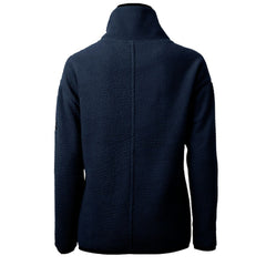 Seattle Mariners Cutter & Buck Women's  Cascade Eco Sherpa Fleece Half-Zip Pullover Jacket - Navy